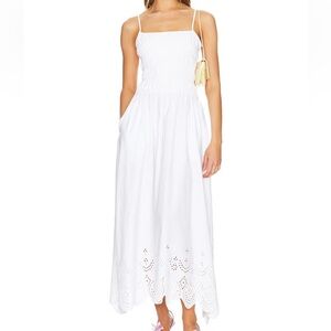 Solid & Striped - The Delta Dress in Optic White